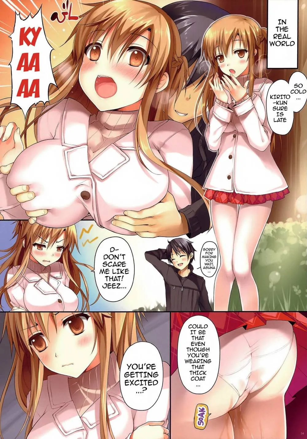 Sword Art Online,Asuna Ni 100% Nama Nakadashi Shimasu | Cumming Inside Asuna 100% Raw [English][第52页]