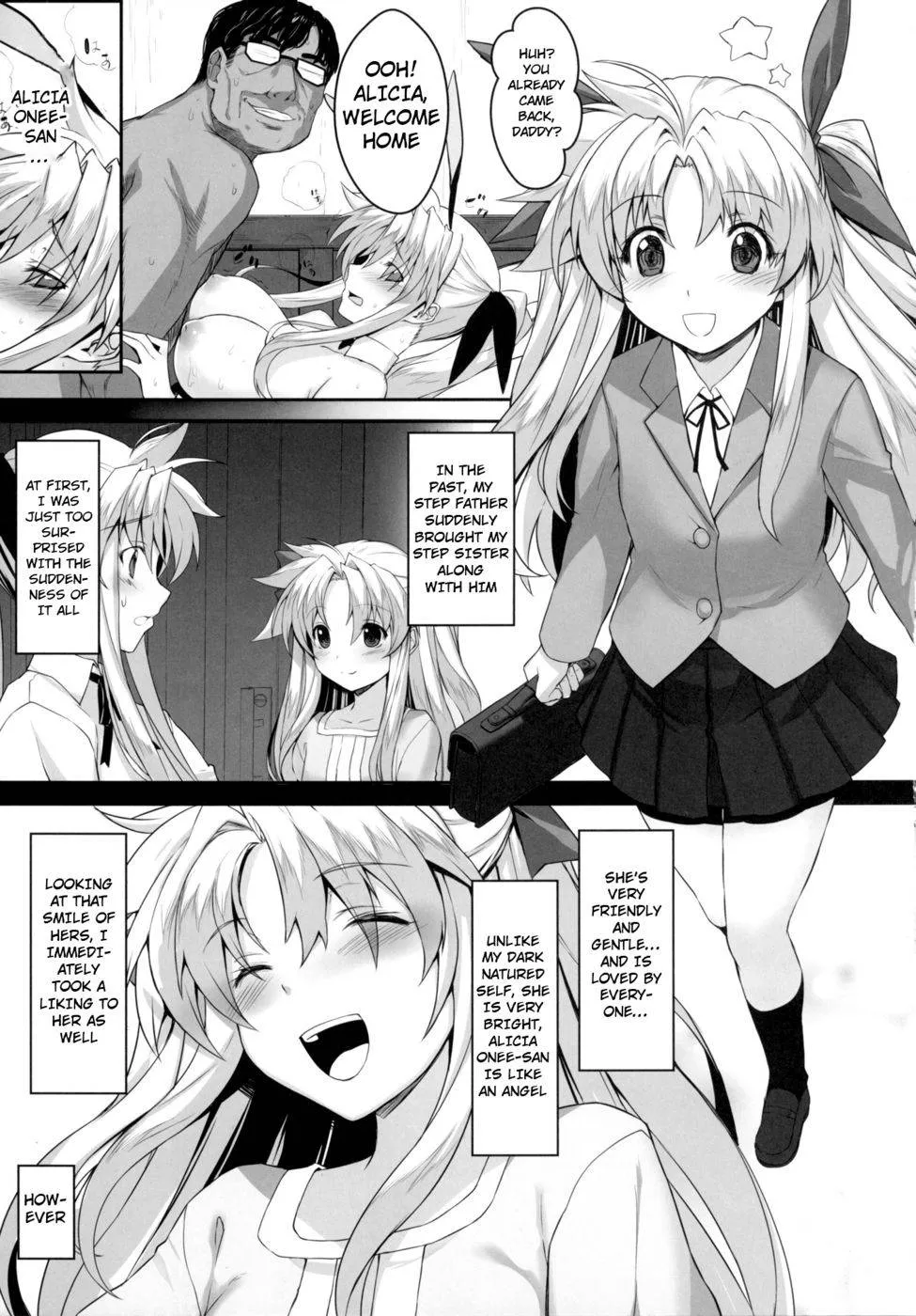 Mahou Shoujo Lyrical Nanoha,Alicia ☆ Fate Shimai Gifu Kan UNIZON Hside2 [English][第6页]