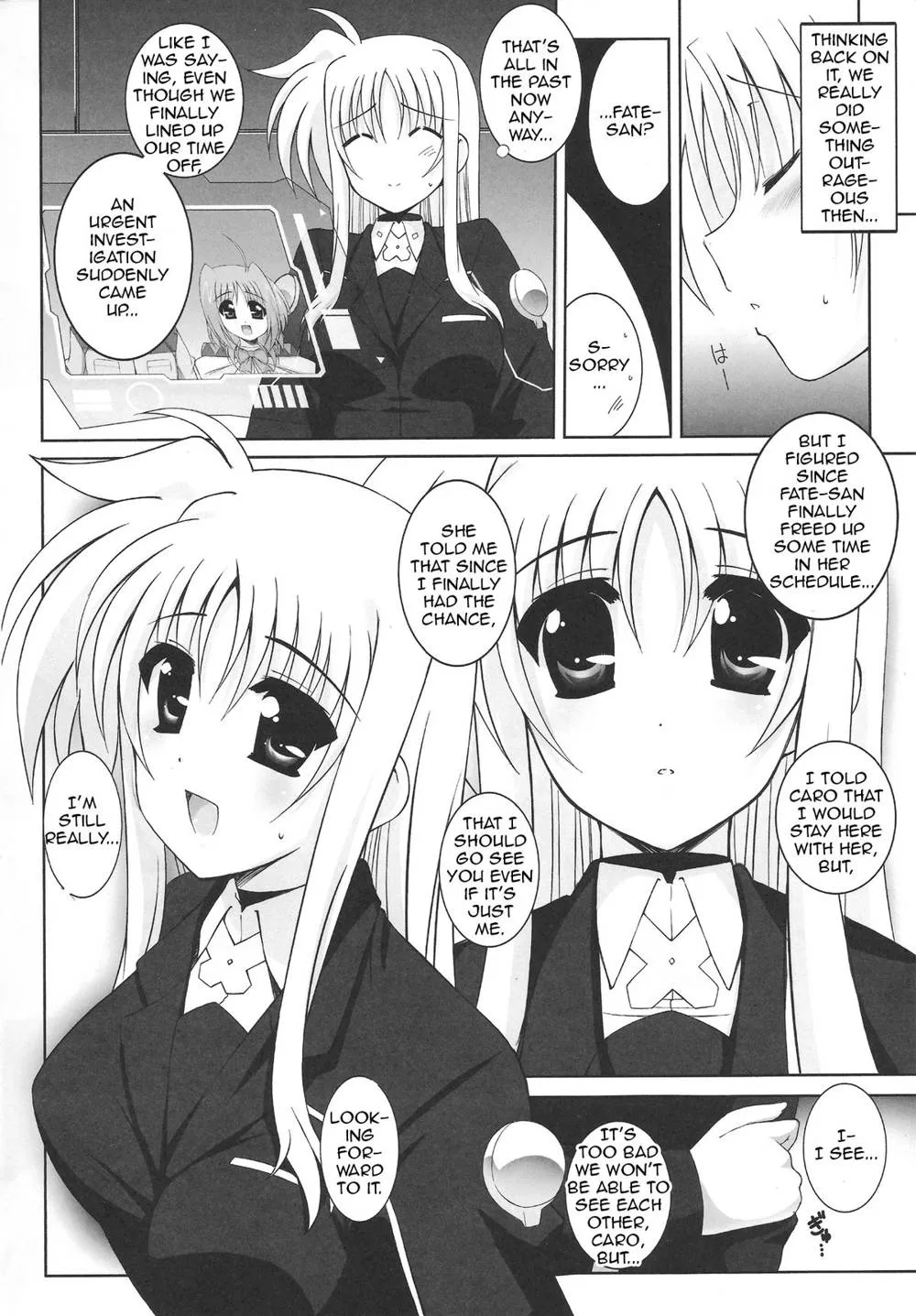 Mahou Shoujo Lyrical Nanoha,Nano Hana! F.F [English][第27页]