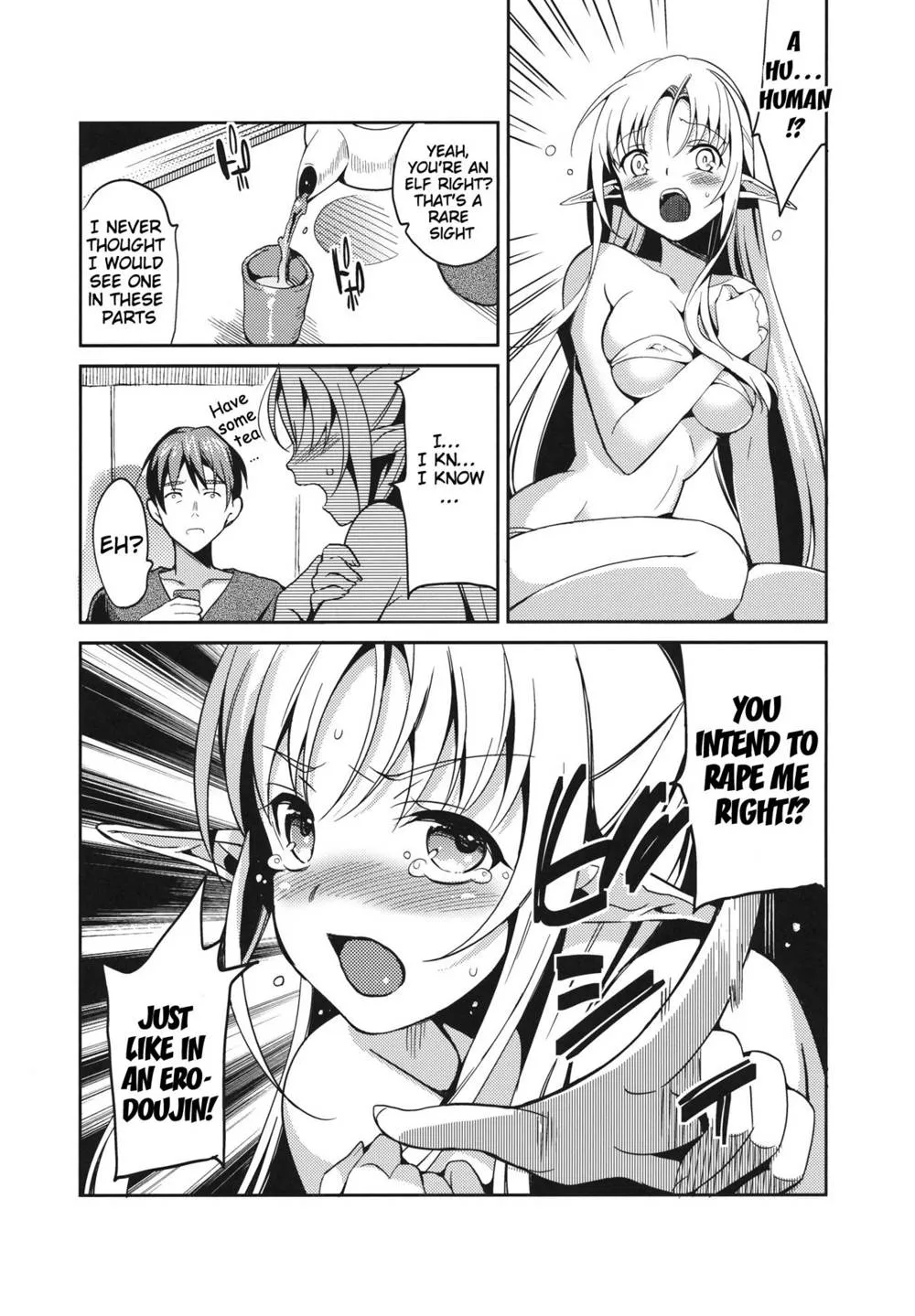 Original,Wataero!! | Stop…! You Intend To Rape Me, Right!? Just Like In An Ero-Doujin!! [English][第7页]