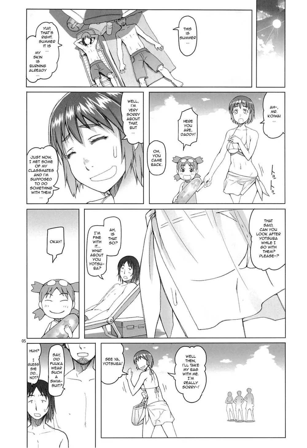 Yotsubato,Fuukachan's Summer Diary [English][第4页]