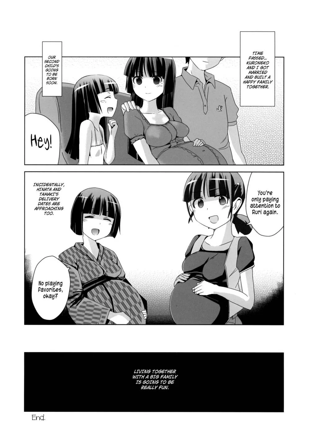 Ore No Imouto Ga Konna Ni Kawaii Wake Ga Nai,Kuroneko Yo Ore Ni Nioi Wo Kagasetekurenaika? | Hey Kuroneko, Won't You Let Me Smell You? + Paper [English][第24页]