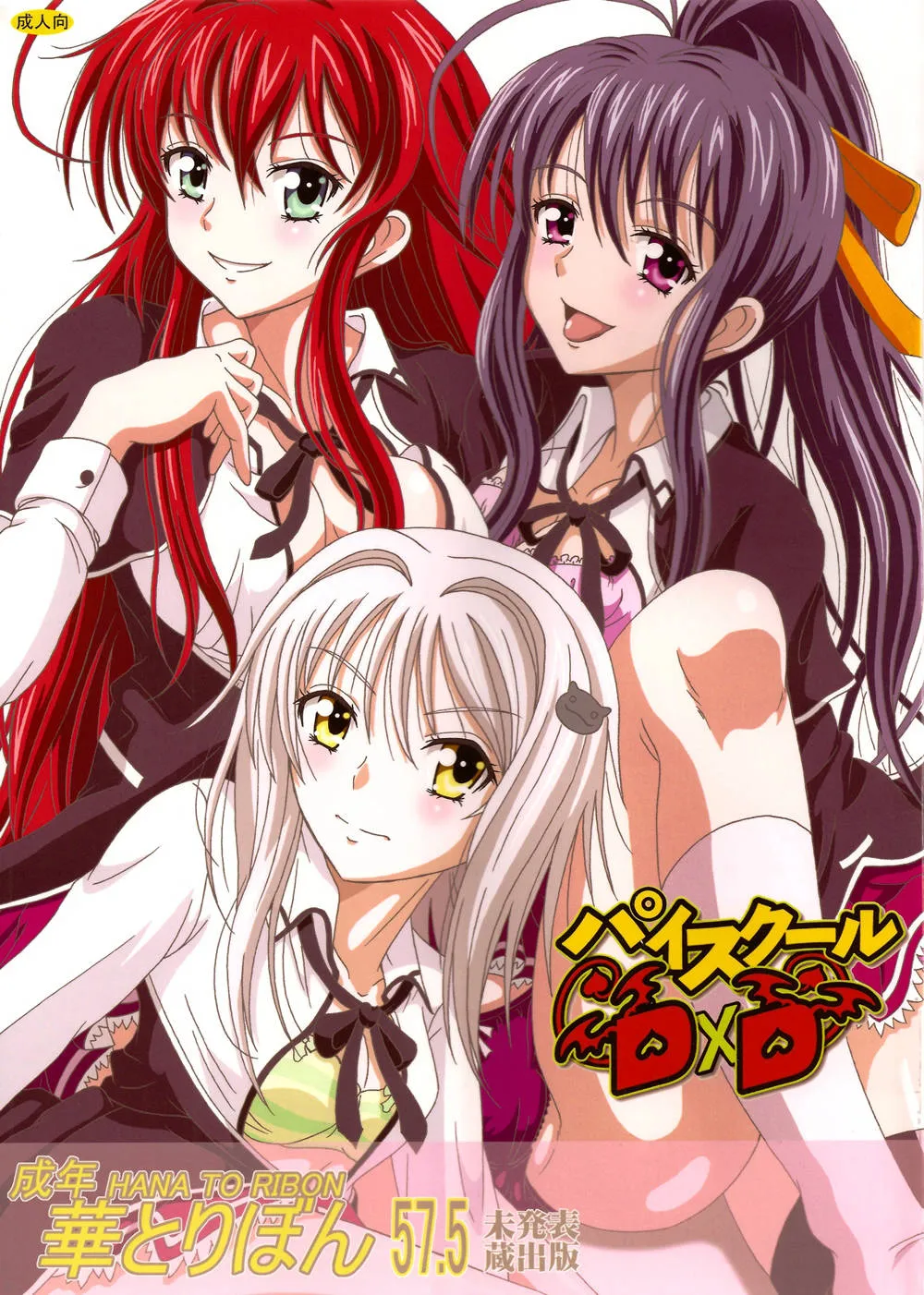 Highschool Dxd,Seinen Hana To Ribon 57. 5 Paisukūru DxD [English][第1页]