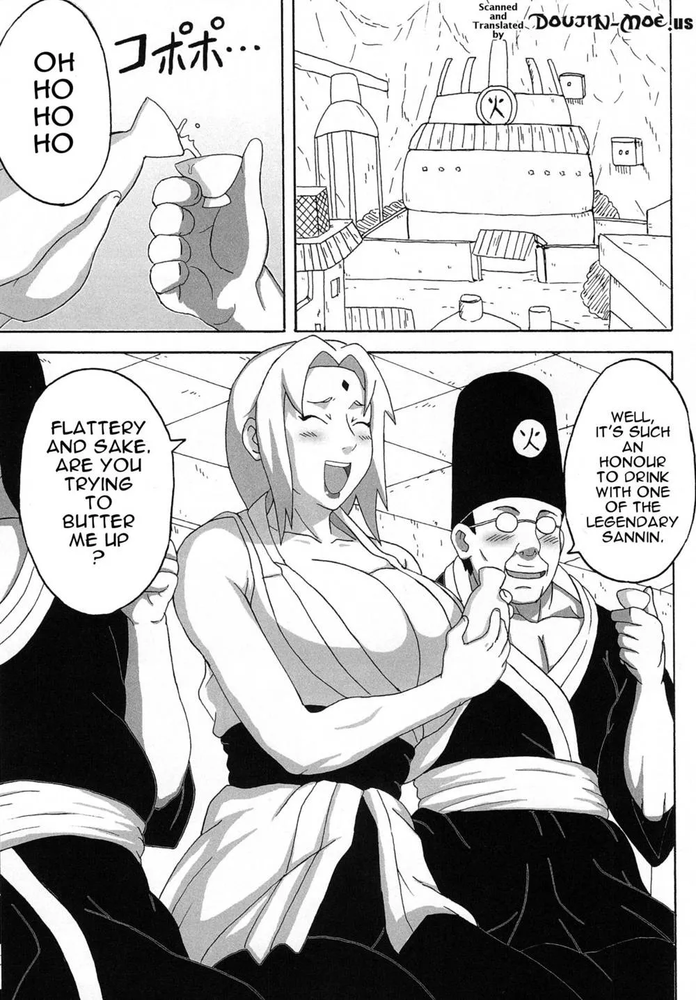 Naruto,Tsunade No Insettai | Tsunade's Lewd Reception-Party [English][第2页]