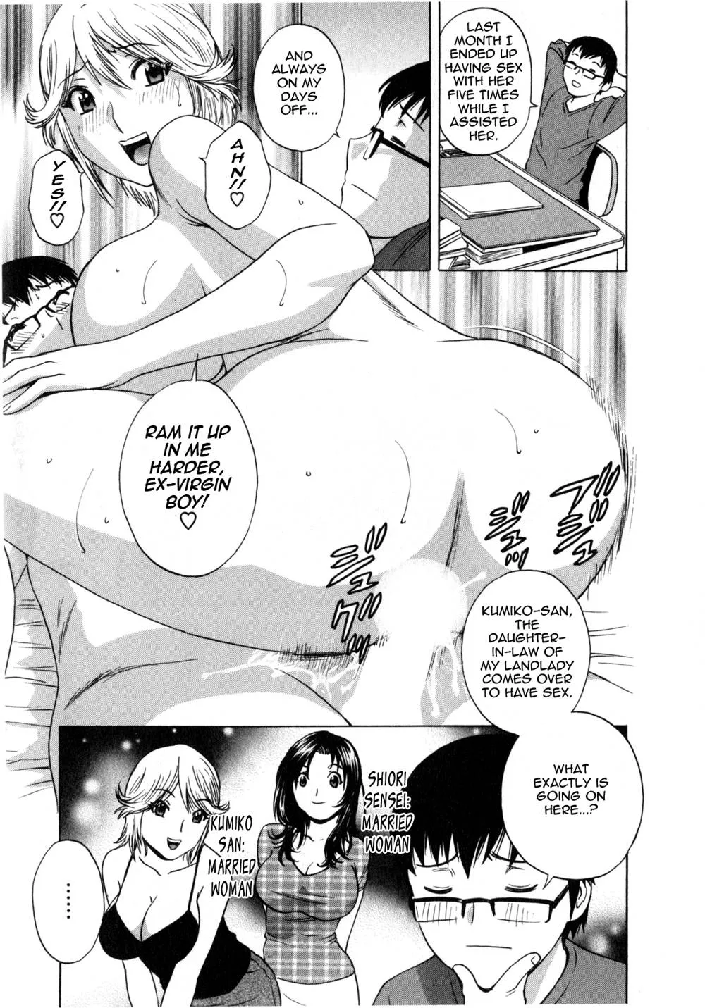 Original,Life With Married Women Just Like A Manga 14 [English][第69页]