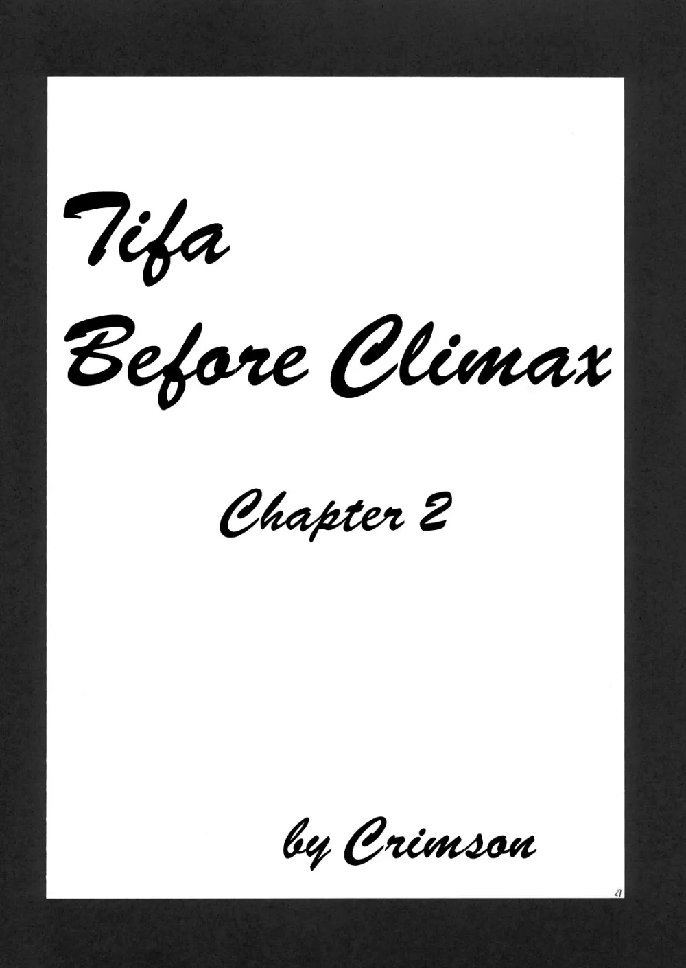 Final FantasyFinal Fantasy Vii,Tifa Kyokuzen | Tifa Before Climax [English][第25页]