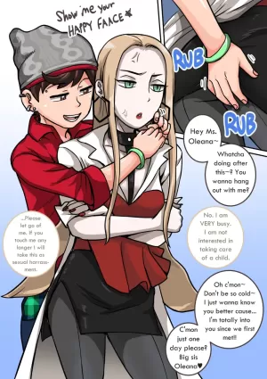 Pokémon Sword Shield Victor x Oleana