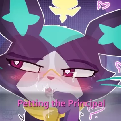 Petting the Principal