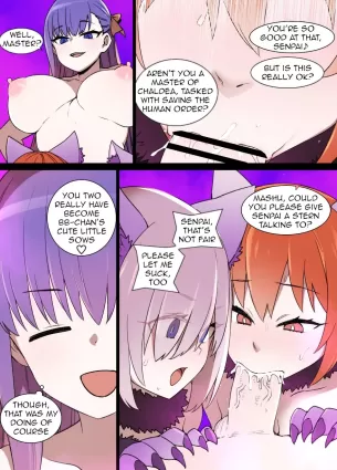 FGO Brainwashing Singularity Gudako &amp; Mashu Bimbofication