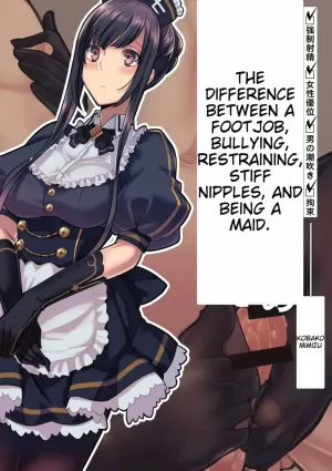 Ashikoki wa ga Ijime Kousoku Chikubi Korikori o Maid-san ni Hodokosareru Sabun