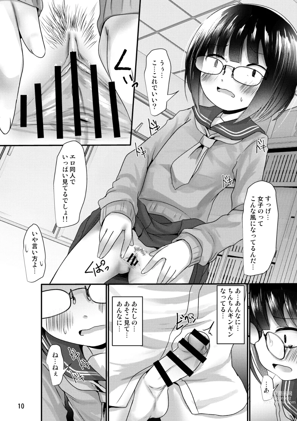 Page 10 of doujinshi Manken Joshi wa Kyoumi ga Aru