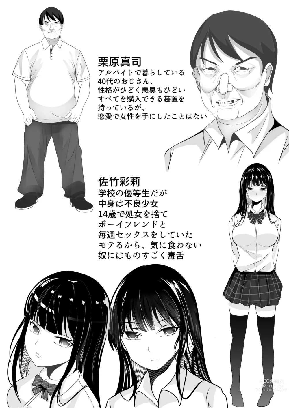 Page 2 of doujinshi Jidou Shouhin-ka POS Regi Kininaru Anoko mo 1-man Yen