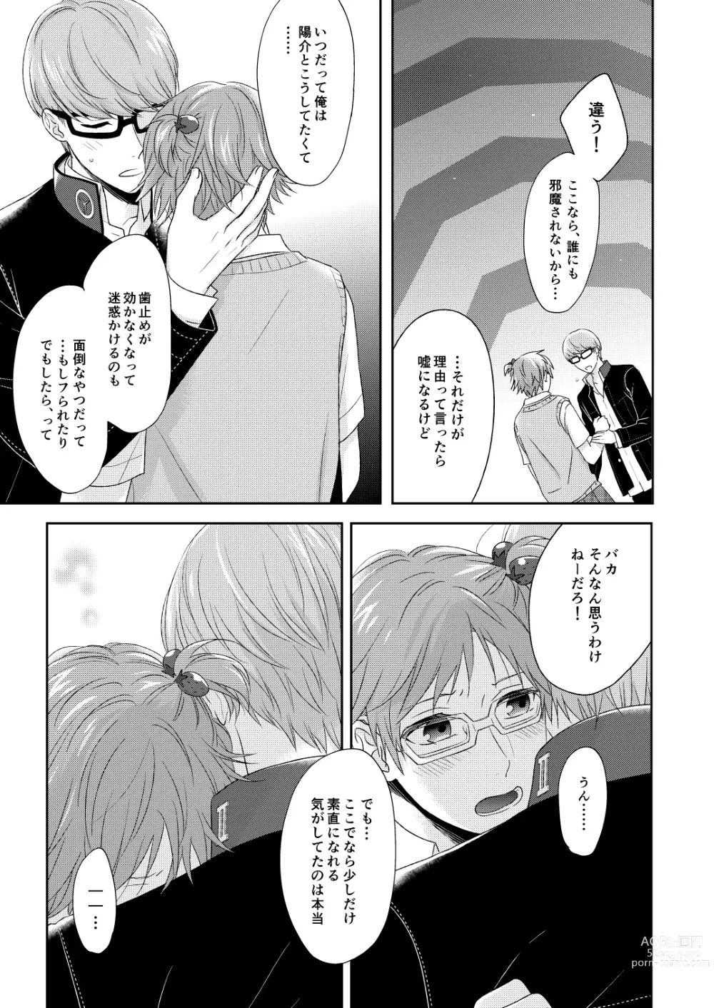 Page 16 of doujinshi Onna no ko basute(Persona 4)sample