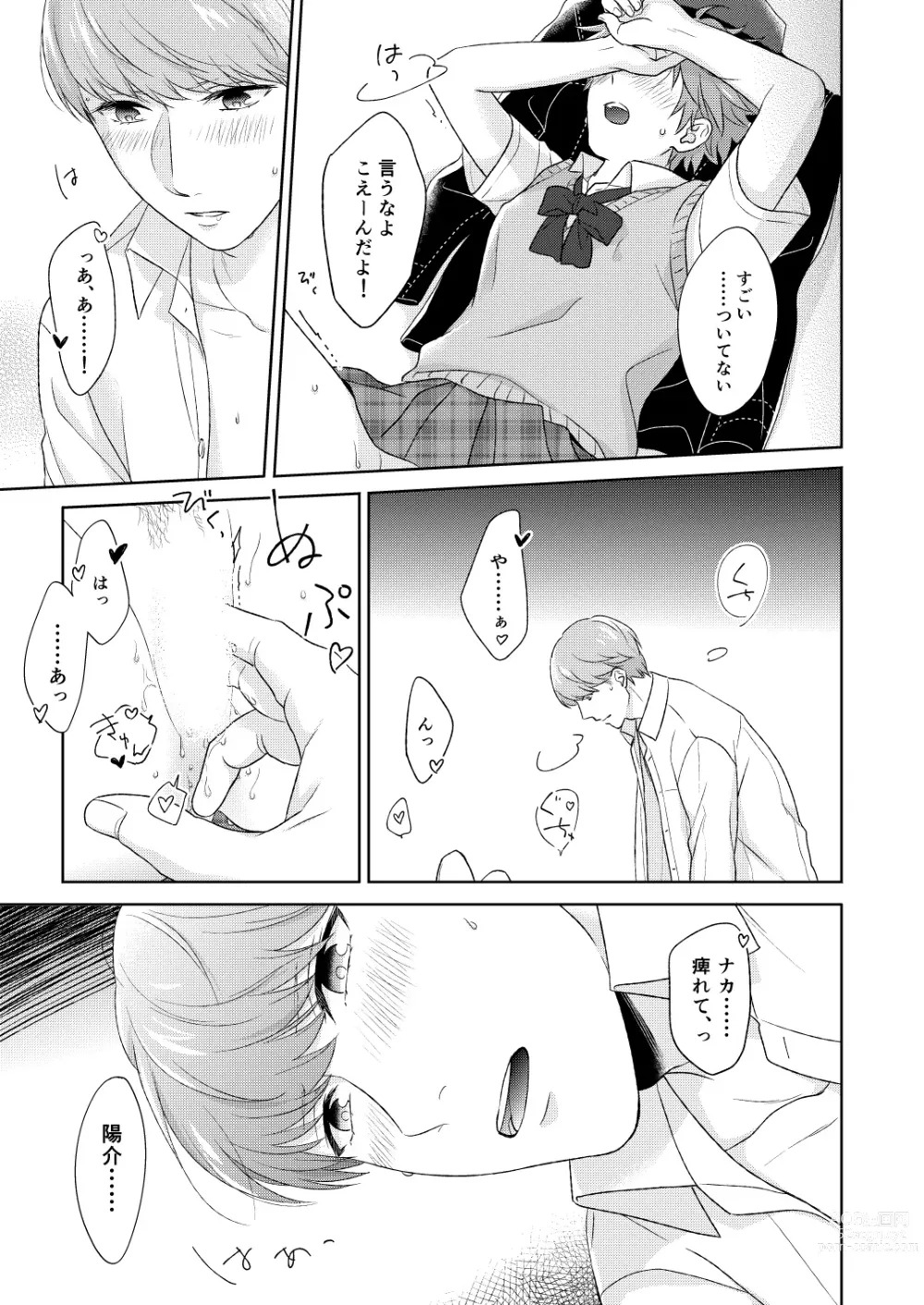 Page 6 of doujinshi Onna no ko basute(Persona 4)sample