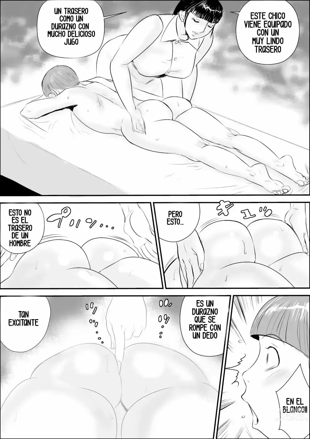 Page 192 of doujinshi A Sweet Summer Vacation With My Aunt 1-5