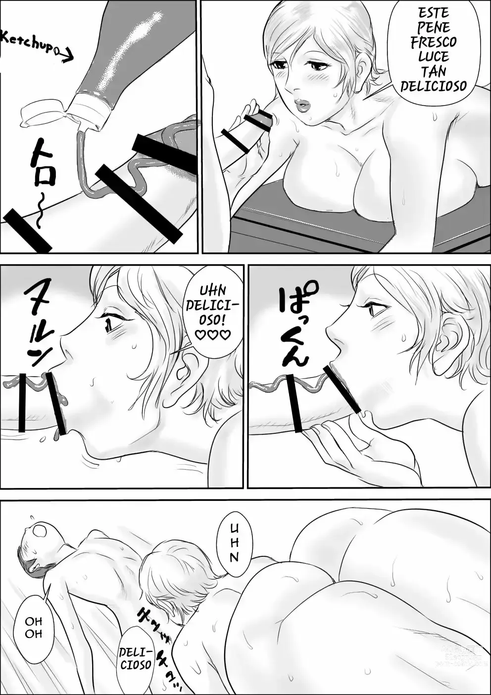 Page 73 of doujinshi A Sweet Summer Vacation With My Aunt 1-5