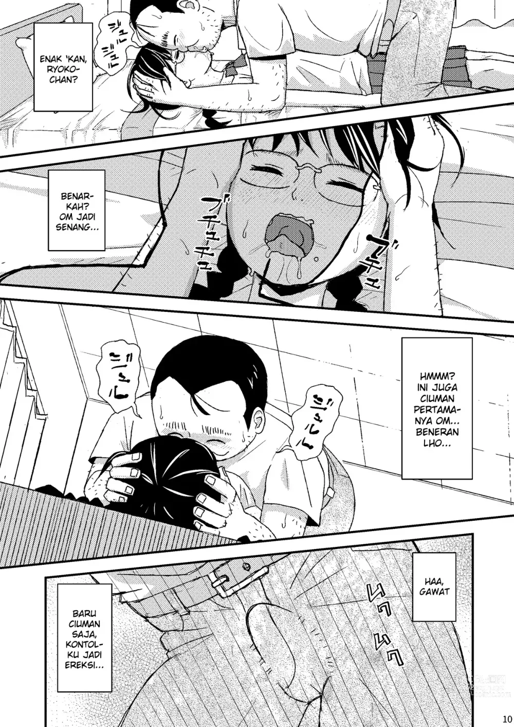 Page 10 of doujinshi Moshi Kono Mama Koko ni Ite mo Boku wa Yasashii Oji-san de Irarerudarou ka