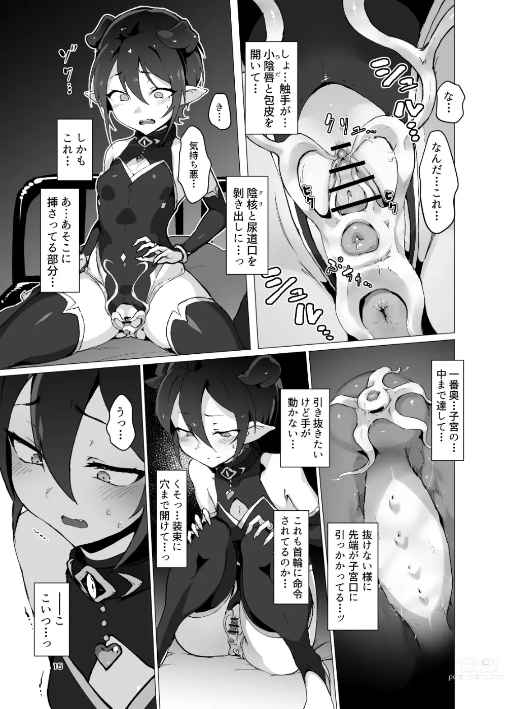 Page 14 of doujinshi Kikoku -Onihime Kankin Inmushi Kisei-