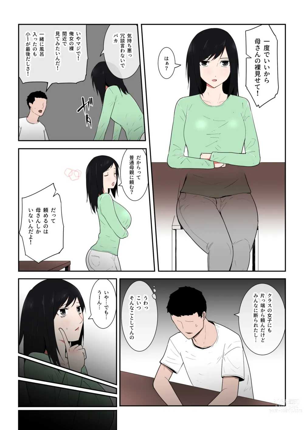 Page 6 of doujinshi Kaa-san Ichido de Iikara…！