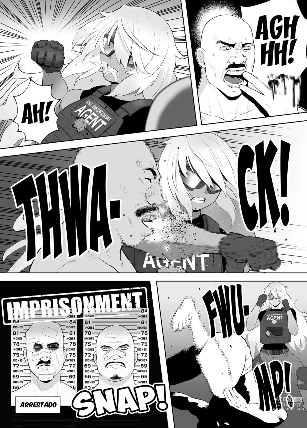 Page 6 of doujinshi Bounty Hunter