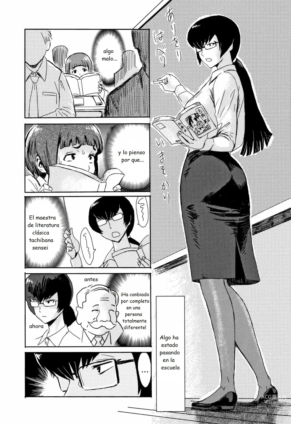 Page 2 of manga ¿¡Sensei es una kunoichi!?