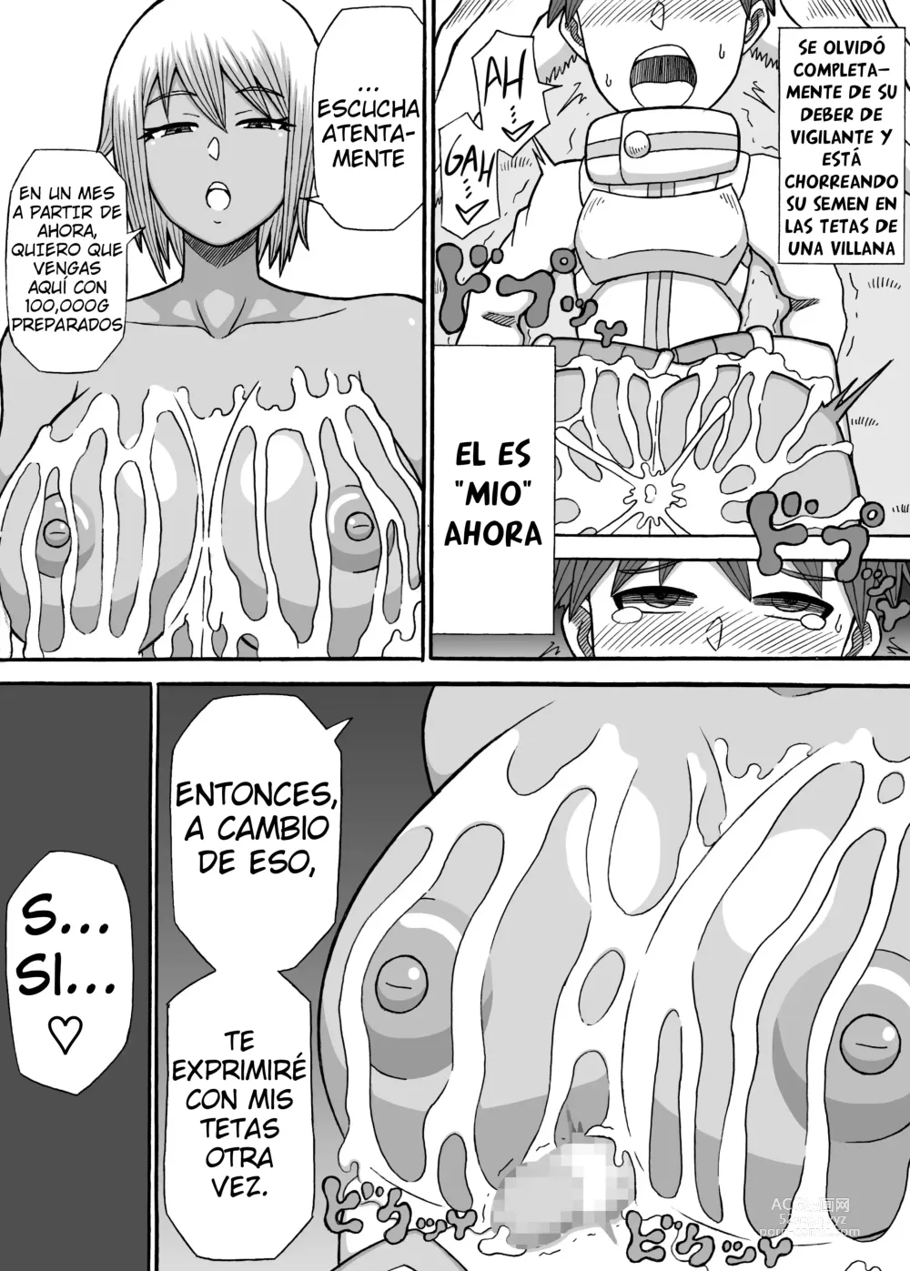 Page 22 of doujinshi Los Pechos Trampa De La Chica Bandida