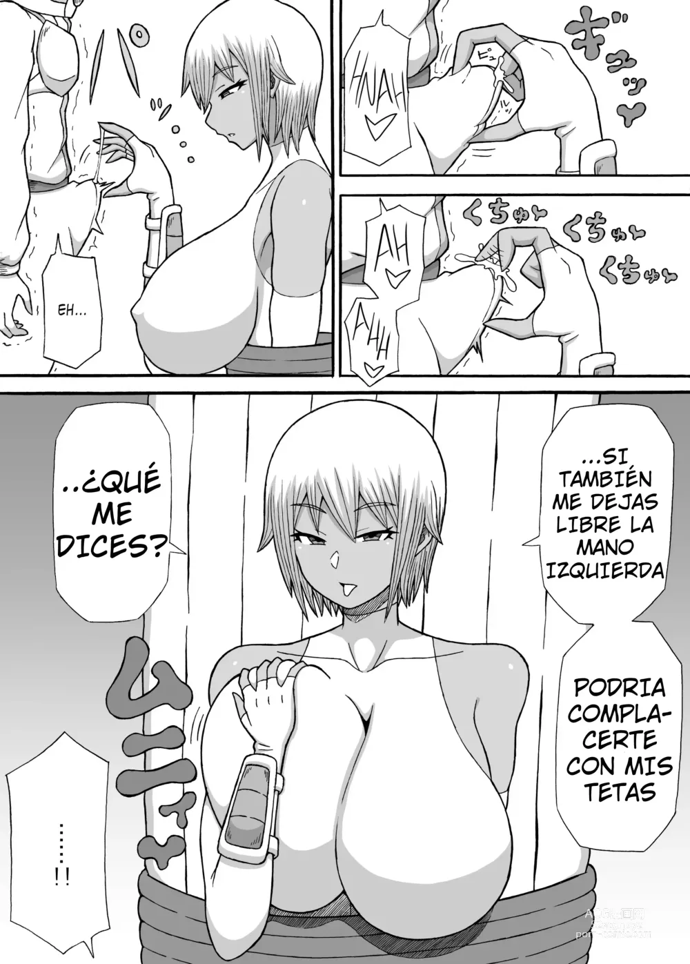 Page 9 of doujinshi Los Pechos Trampa De La Chica Bandida