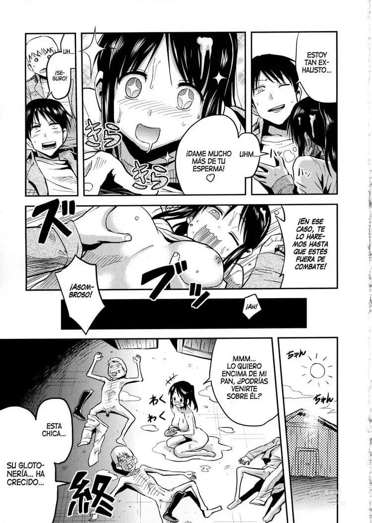 Page 24 of doujinshi Shingeki no Harapeko Musume