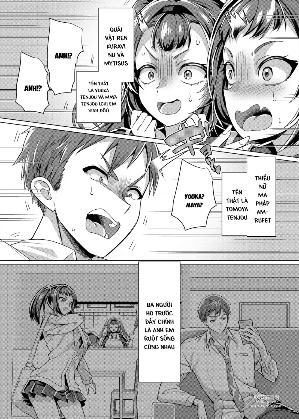 Page 5 of doujinshi Thiếu Nữ Ma Pháp Và Hành Trình Giải Cứu Em Gái