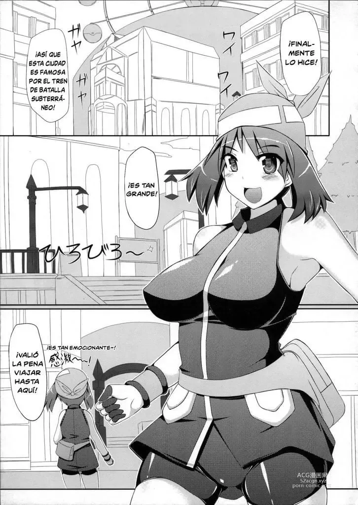 Page 3 of doujinshi Chou Chikan Sharyou - Super Groper Train