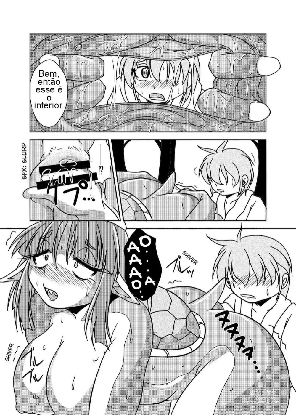 Page 3 of doujinshi Anal Vore Goudou / Kappa [bankokudou] PT-BR