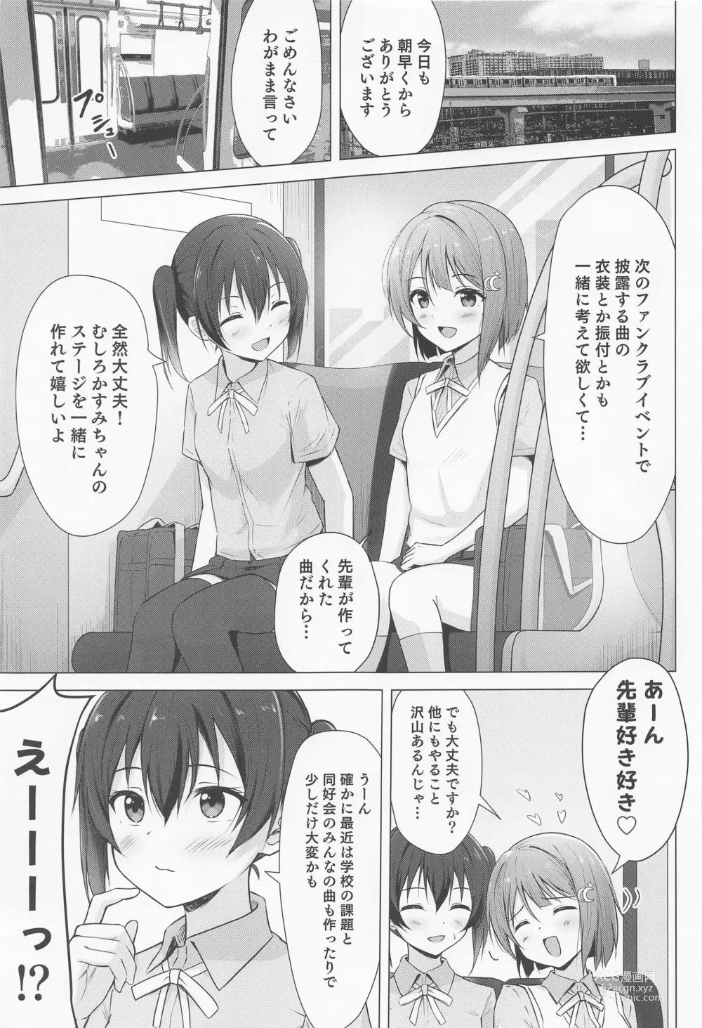 Page 2 of doujinshi Senpai Suki Suki