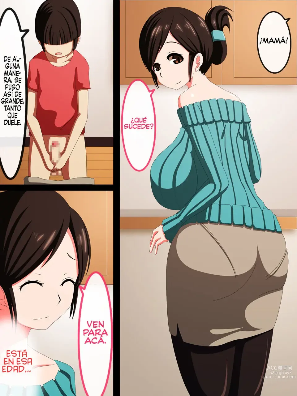 Page 2 of doujinshi Educación sexual secreta entre Madre e Hijo ~El día en que mamá volvió a ser mujer