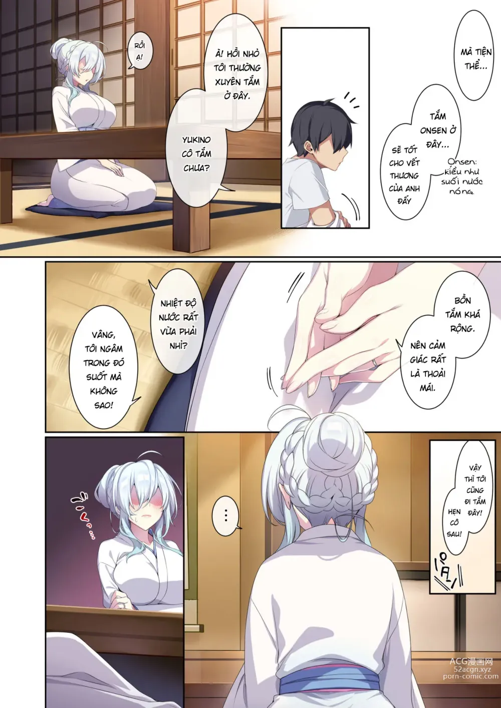 Page 75 of doujinshi Hitozukiai ga Nigate na Miboujin no Yukionna-san to Noroi no Yubiwa 2