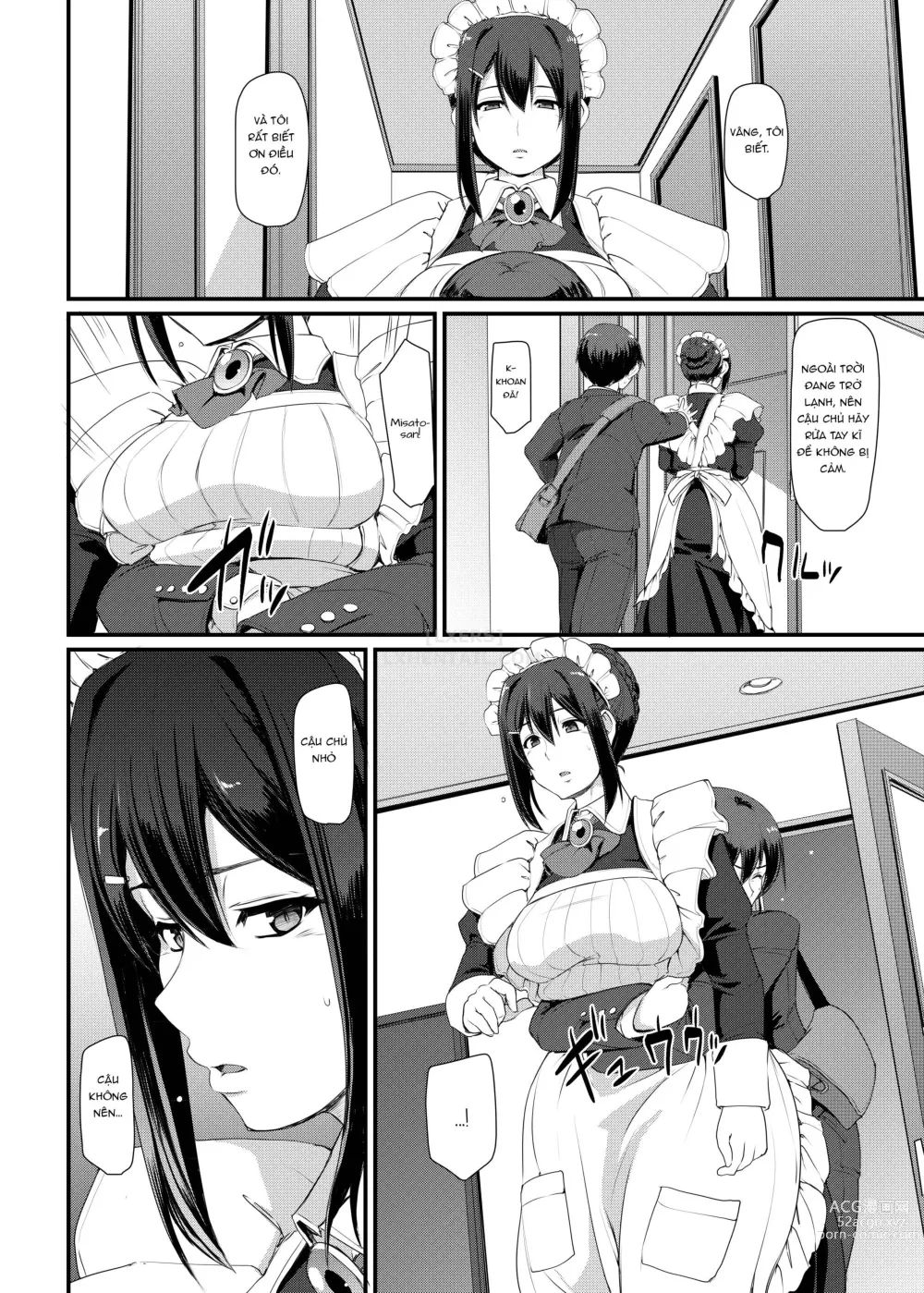 Page 101 of doujinshi Maid no Oshigoto.  I + II + III