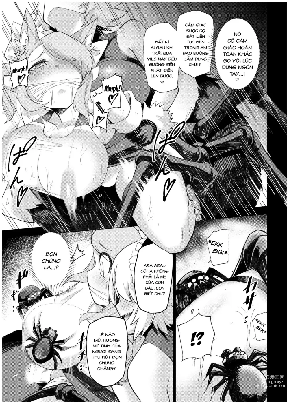 Page 21 of doujinshi Juukan Senki Chihiro -Arachne Choukyou Hen-