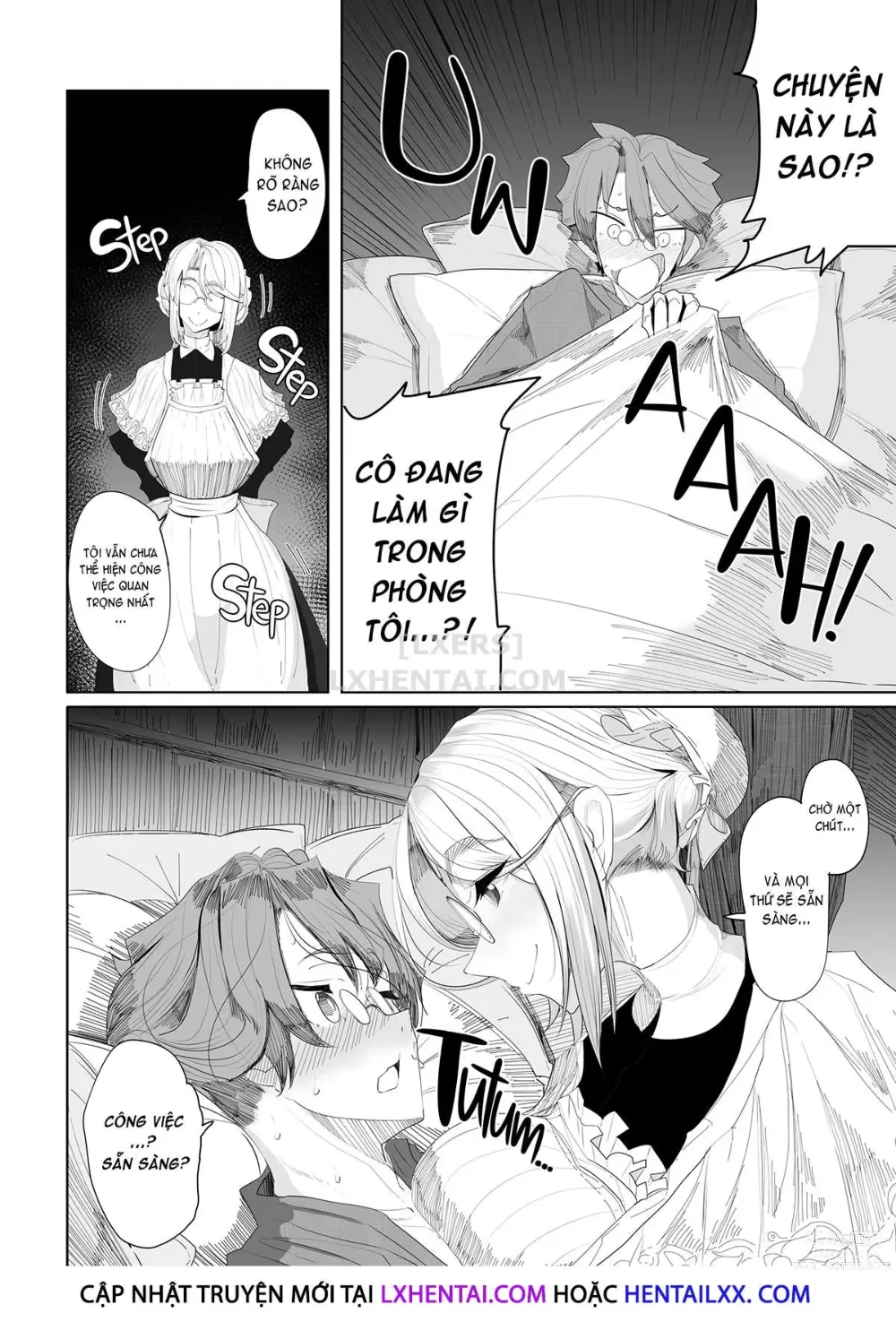 Page 27 of doujinshi Shinshi Tsuki Maid no Sophie-san 1 (decensored)