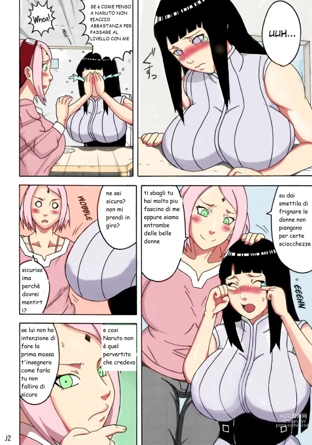 Page 3 of doujinshi la prima volta di hinata