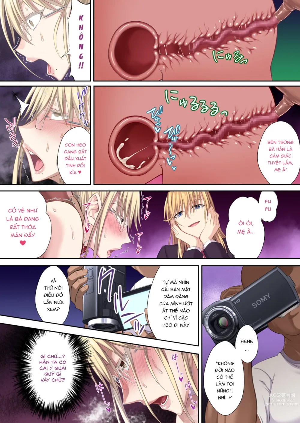 Page 47 of doujinshi Kinpatsu Bakunyuu no Russia Hitoduma Gakuenchou Koudou Maria ga Ochirumade