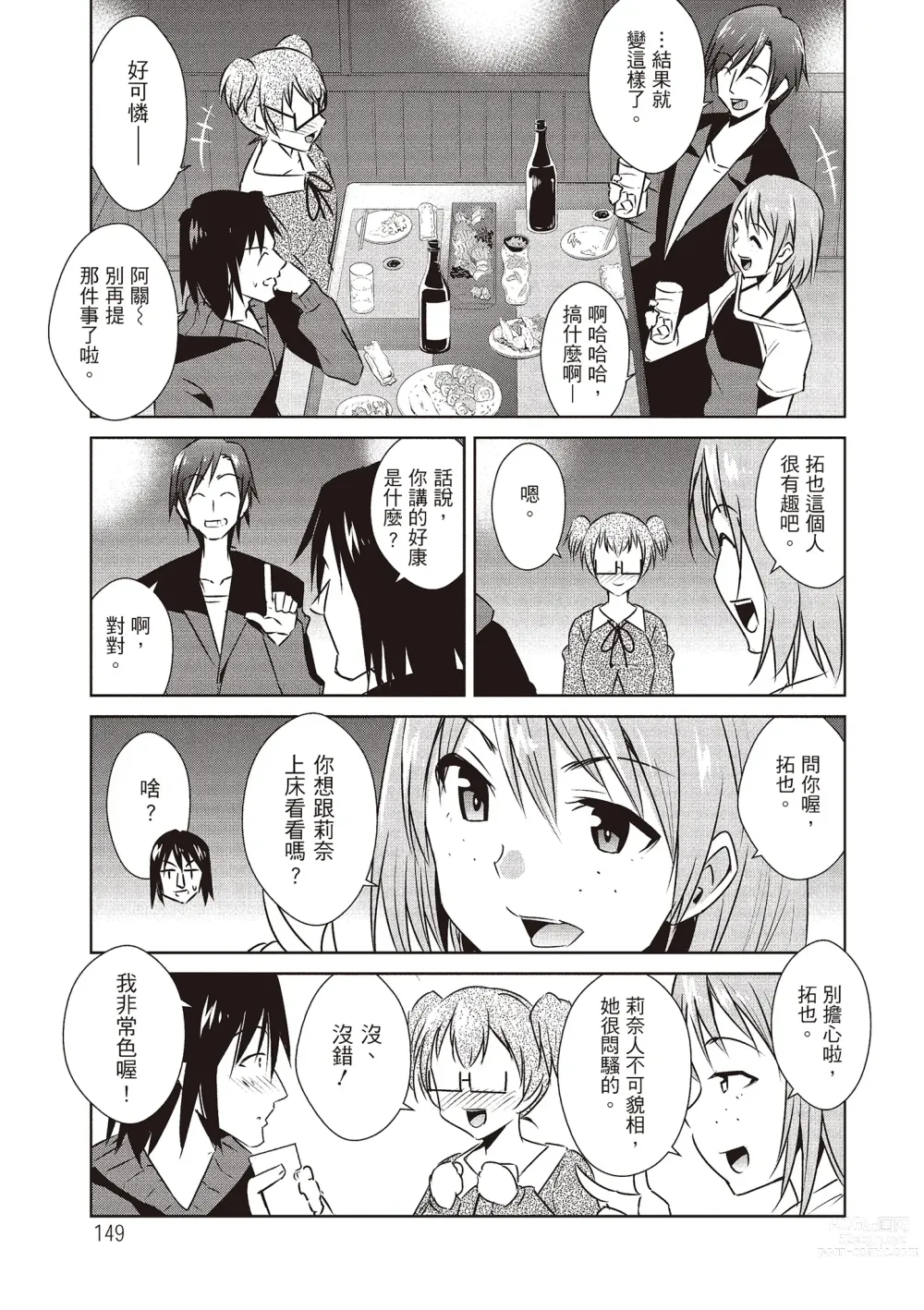 Page 151 of manga 朋友間的淫事