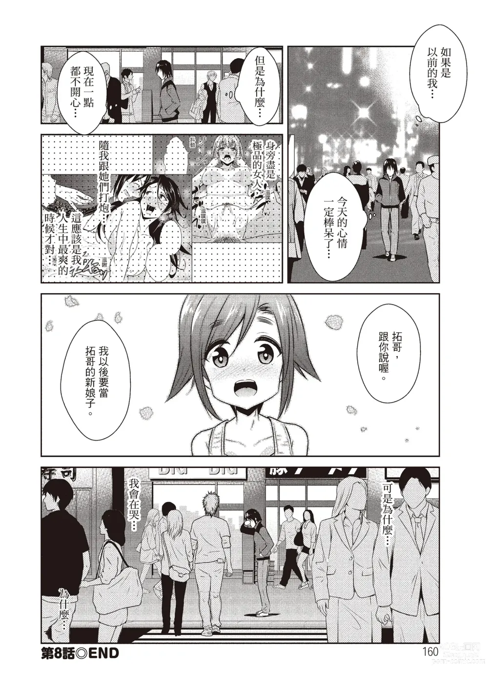 Page 162 of manga 朋友間的淫事