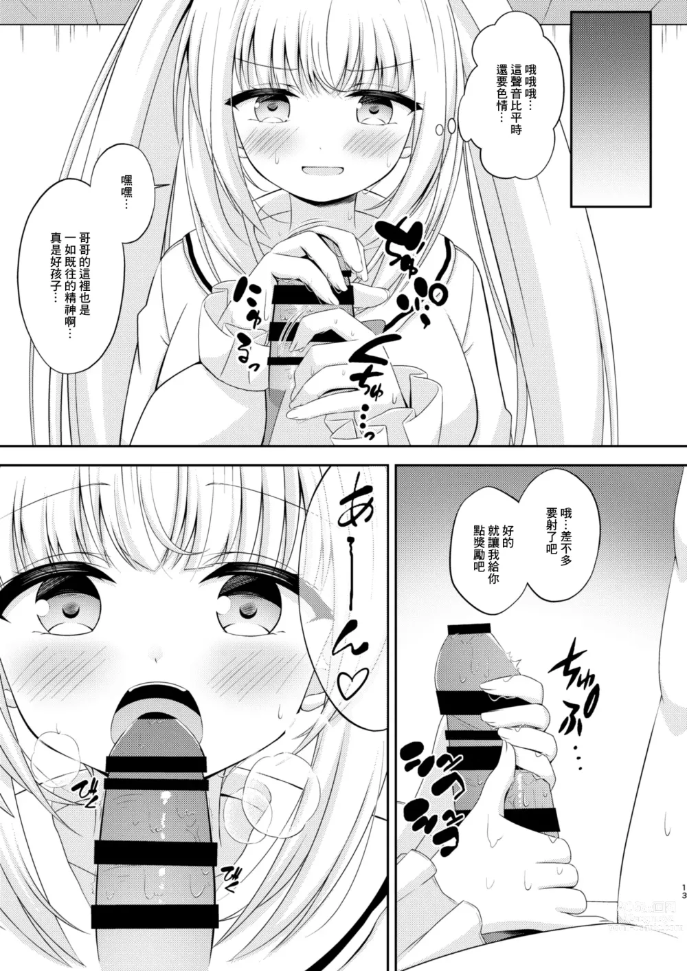 Page 12 of doujinshi Onii-chan dake no Ecchi na Imouto-chan!! Part 3