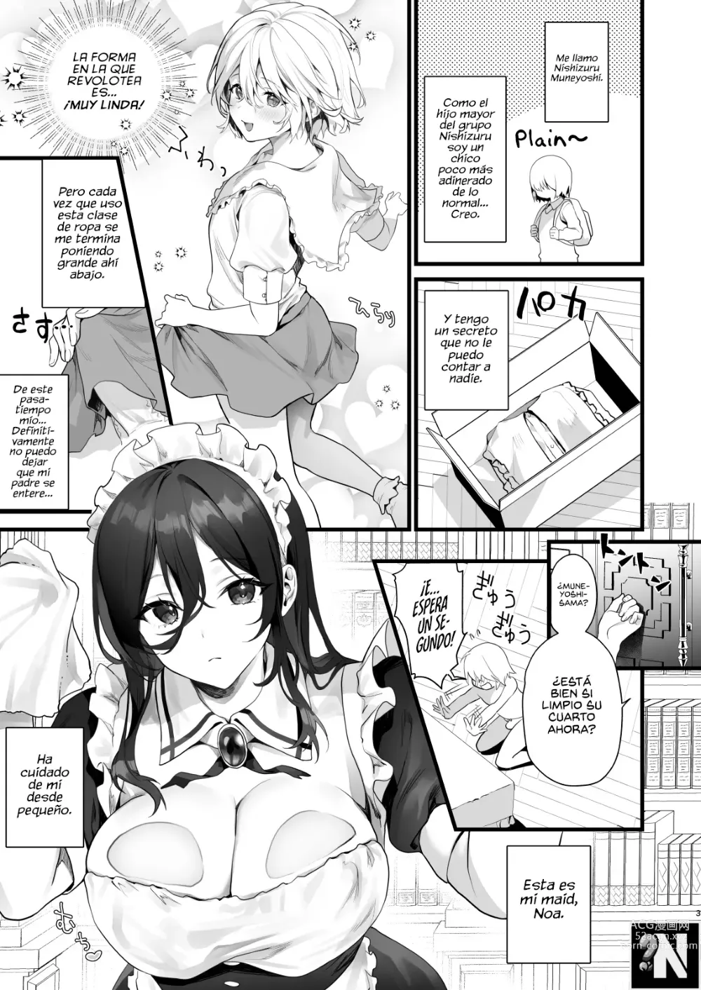 Page 3 of doujinshi El Femboy es el Muñeco Amoroso de su Sirvienta