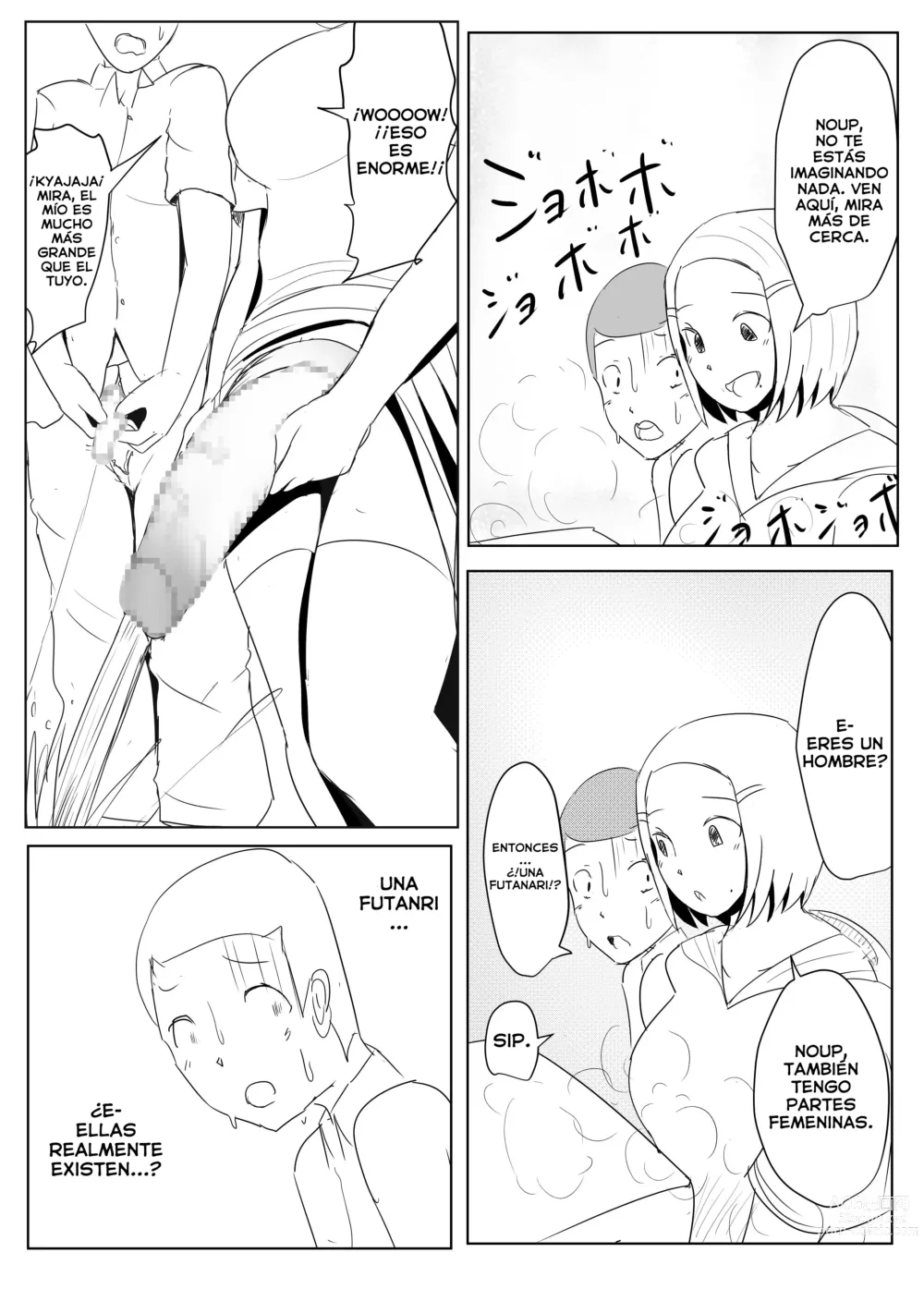 Page 43 of doujinshi Diario de Apareamiento de Yarichin Futanarikko Edición JK Parte 2