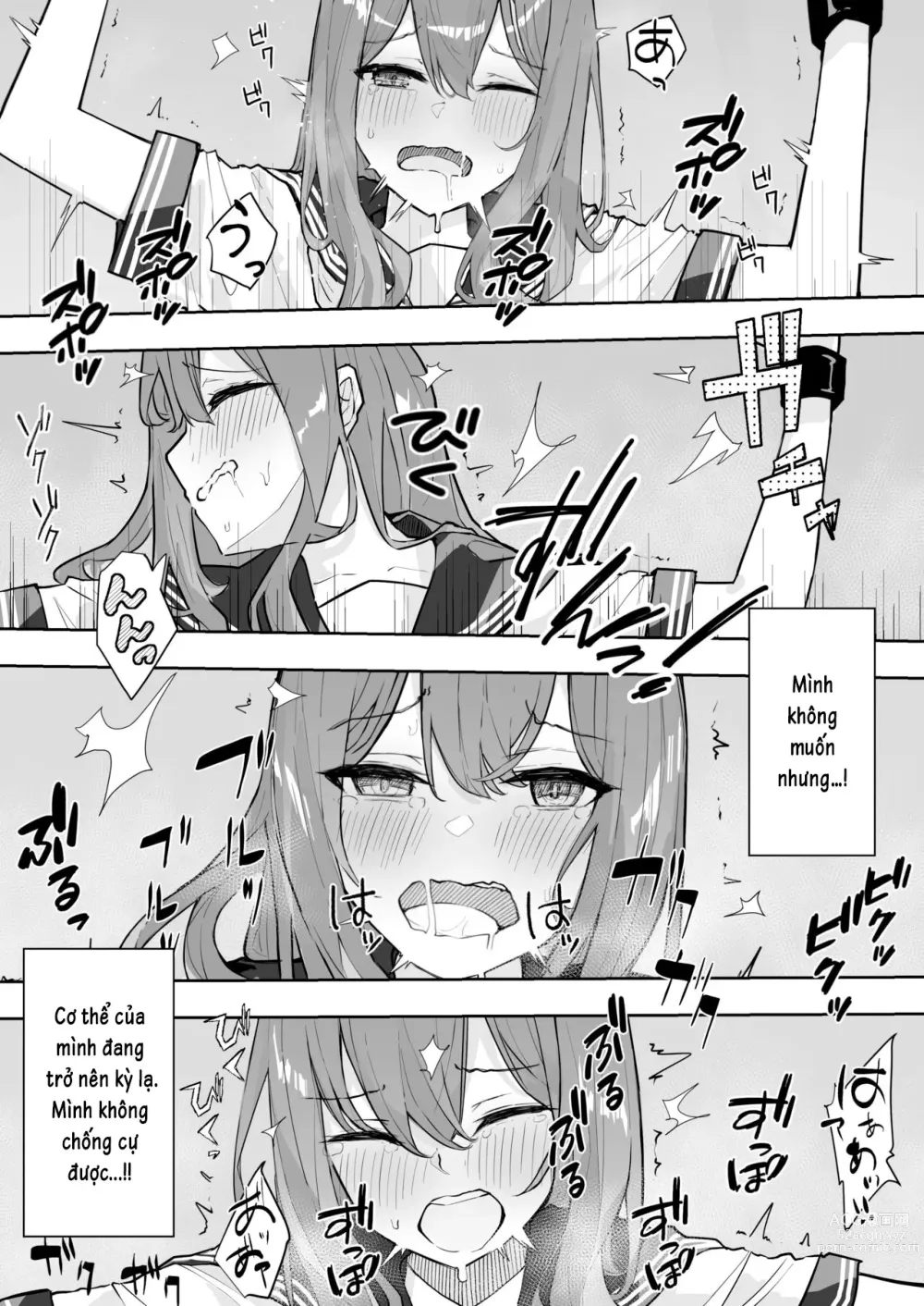 Page 102 of doujinshi JK Kuppuku Kousoku 1 + 2 ~Aikidou Shoujo ga Maketa Hi~