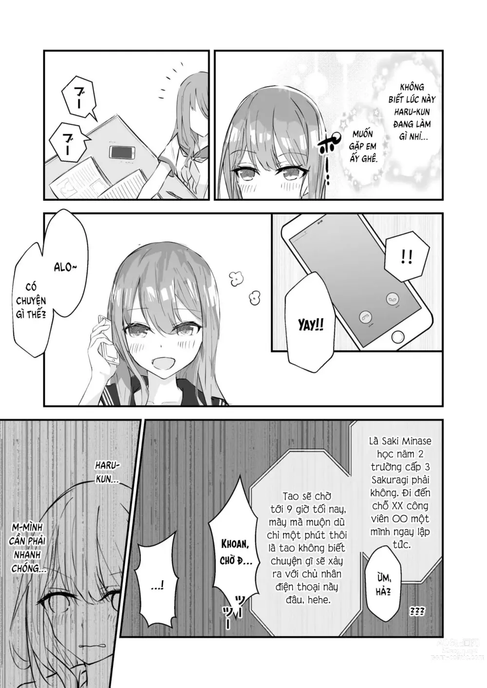 Page 12 of doujinshi JK Kuppuku Kousoku 1 + 2 ~Aikidou Shoujo ga Maketa Hi~