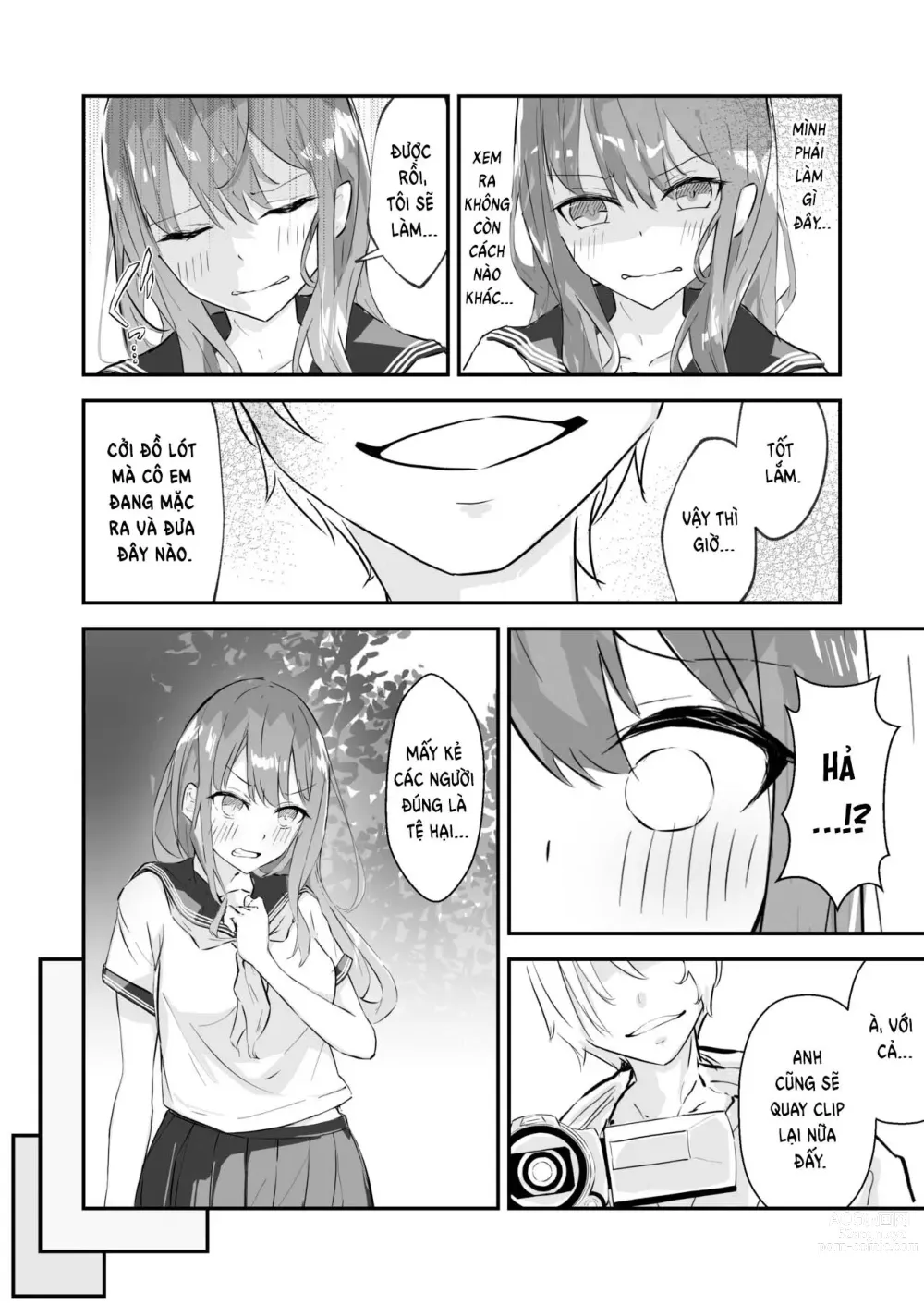 Page 17 of doujinshi JK Kuppuku Kousoku 1 + 2 ~Aikidou Shoujo ga Maketa Hi~