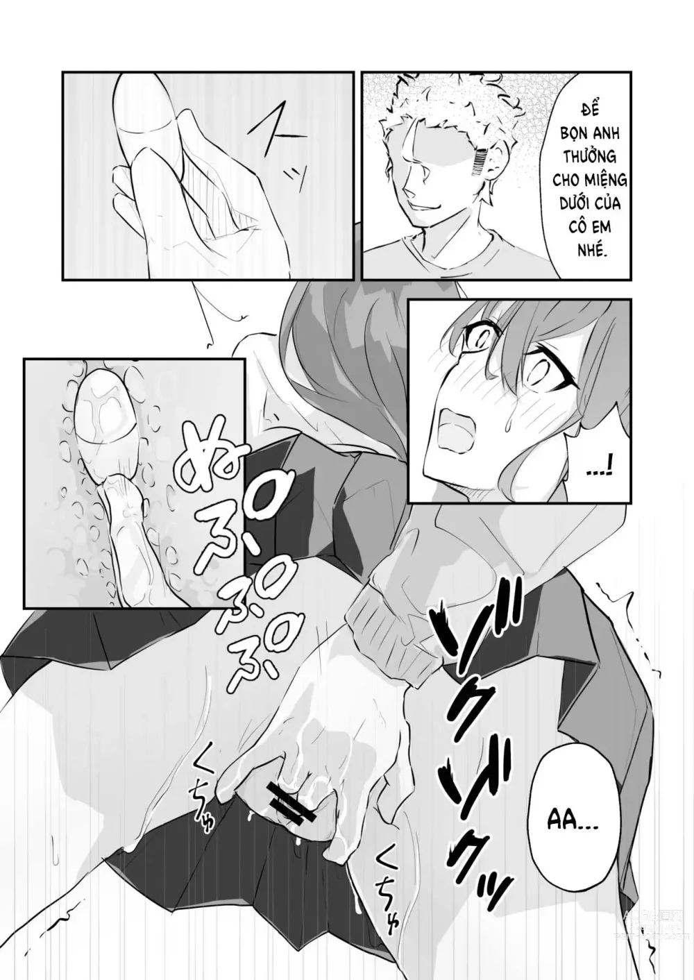 Page 36 of doujinshi JK Kuppuku Kousoku 1 + 2 ~Aikidou Shoujo ga Maketa Hi~