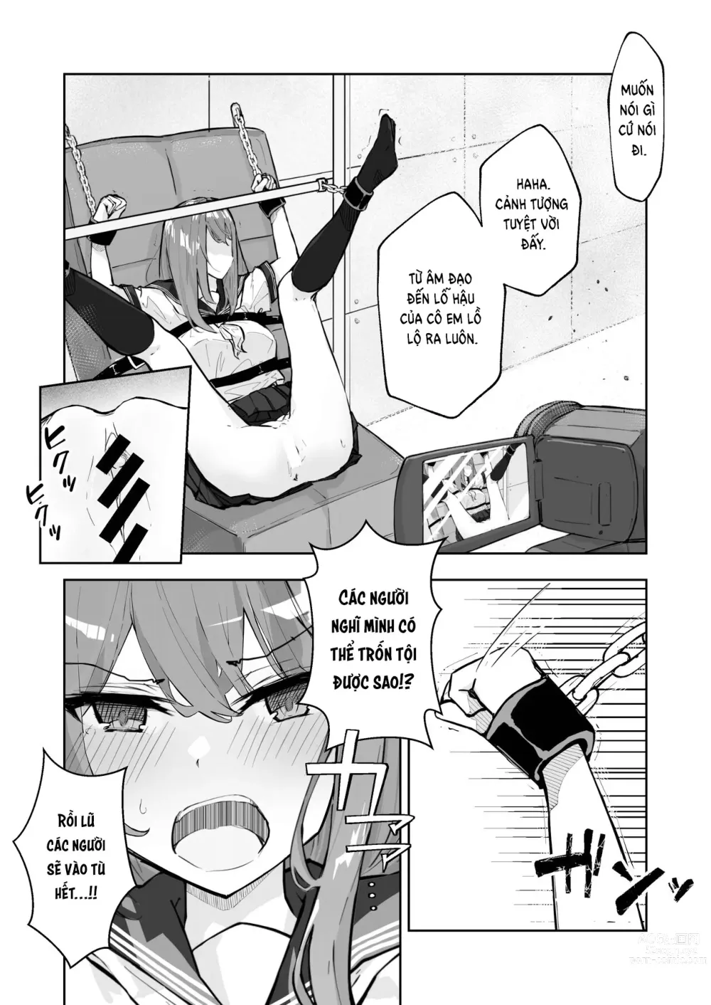 Page 72 of doujinshi JK Kuppuku Kousoku 1 + 2 ~Aikidou Shoujo ga Maketa Hi~