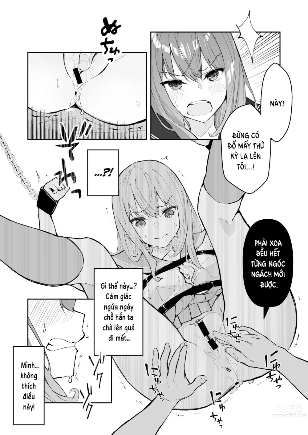 Page 75 of doujinshi JK Kuppuku Kousoku 1 + 2 ~Aikidou Shoujo ga Maketa Hi~